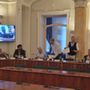 Il gruppo di Fratelli d'Italia abbandona l'aula Il gruppo di Fratelli d'Italia abbandona l'aula