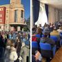 Il presidio dei lavoratori della Beko di Cassinetta a Villa Recalcati che poi hanno assistito alla riunione del Tavolo istituzionale in Provincia Il presidio dei lavoratori della Beko di Cassinetta a Villa Recalcati che poi hanno assistito alla riunione del Tavolo istituzionale in Provincia