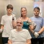 La famiglia Squizzato al completo La famiglia Squizzato al completo