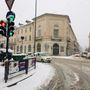 (foto d'archivio di una nevicata a Varese)