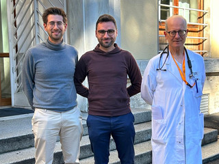 Nella foto, da sinistra: Biagini - ASST Valle Olona, Guglielmelli - Tenente Medico, Ghiringhelli - ASST Valle Olona