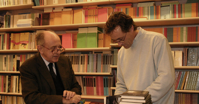 Eligio Pontiggia con Andrea Vitali e, sotto, con Alberto Casiraghi Eligio Pontiggia con Andrea Vitali e, sotto, con Alberto Casiraghi