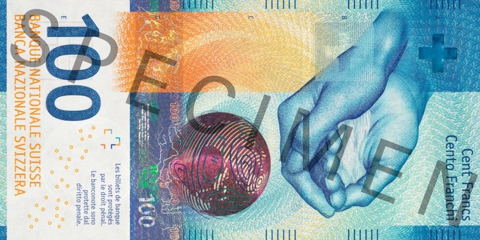 Svizzera: presentata la nuova banconota da 100 Franchi