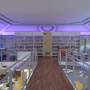 La sala Monaco della Biblioteca Civica di Busto