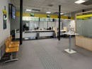 L'interno del nuovo ufficio postale di Lavena Ponte Tresa che riapre il 2 maggio