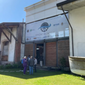 La sede delle Officine dell'Acqua di Laveno Mombello