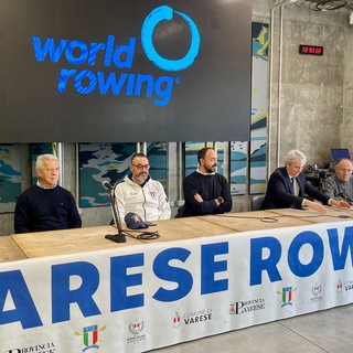 Presentata stamattina presso la sede Canottieri Varese la prima tappa della Coppa del Mondo di canottaggio