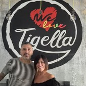 Federico Ligori e la compagna Laura Agrelli Federico Ligori e la compagna Laura Agrelli