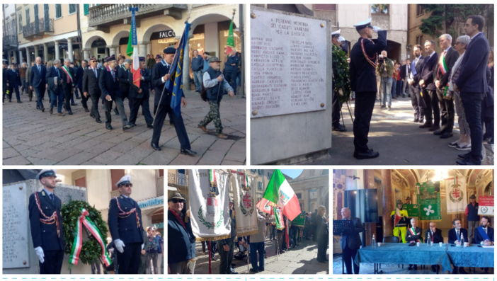Alcune immagini della Festa della Liberazione del 25 Aprile 2025 a Varese