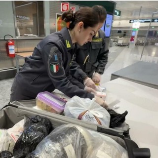 I controlli della Gdf di Varese a Malpensa