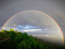 Nubi e arcobaleno a luglio al Campo dei Fiori (foto Centro Geofisico Prealpino) Nubi e arcobaleno a luglio al Campo dei Fiori (foto Centro Geofisico Prealpino)