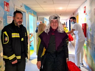 La visita delle Befana nei reparti di Varese, Cittiglio, Tradate e Busto Arsizio