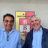 Il direttore generale dell'Antoniana Giuseppe Abenante insieme al presidente dell'Ardor Alessandro Meraviglia