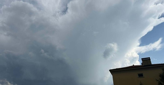 Foto tratta dalla pagina Facebook di Gianluca Bertoni in tempo reale