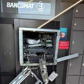 I danni alla filiale Bcc di Bodio Lomnago I danni alla filiale Bcc di Bodio Lomnago