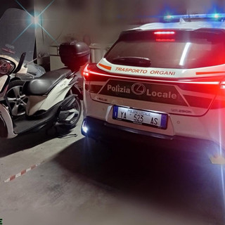 (foto polizia locale Vergiate)