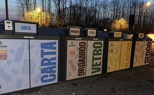 La nuova mini-isola ecologica di Angera per gli utenti delle seconde case