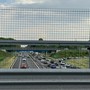La lunga coda in autostrada tra Solbiate Arno Albizzate e Gallarate in direzione Milano