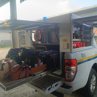 Il nuovo mezzo a disposizione della Protezione Civile di Angera