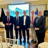 Renzo Dionigi, Mauro Moreno, Attilio Fontana, Giani Spartá e Vincenzo Salvatore Renzo Dionigi, Mauro Moreno, Attilio Fontana, Giani Spartá e Vincenzo Salvatore