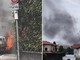 VIDEO. Auto in fiamme a Gorla Maggiore VIDEO. Auto in fiamme a Gorla Maggiore