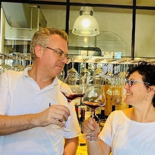 Ivano Antonini e Luigina Gazzola in una foto tratta dal sito web IlGolosario.it