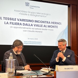 Giuseppe Tronconi con Claudio Marenzi