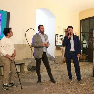 Andreoni e Camarda raccontano insieme a Luca Broggini, presidente del Panathlon Varese
