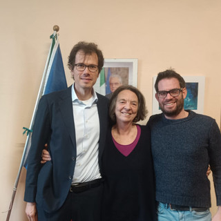 Da sinistra Marzetta, Androni, Baranzini