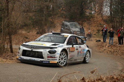 Andrea Crugnola e Andrea Sassi al debutto nazionale al Rally dei Laghi con la nuova Lancia Ypsilon Rally2 (Team FPF) Andrea Crugnola e Andrea Sassi al debutto nazionale al Rally dei Laghi con la nuova Lancia Ypsilon Rally2 (Team FPF)
