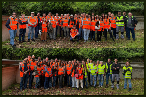La visita all'acquedotto XI Fontane di Laveno Mombello