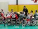 L'HS Amca Elevatori Varese durante un timeout