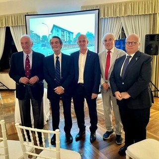 Renzo Dionigi, Mauro Moreno, Attilio Fontana, Giani Spartá e Vincenzo Salvatore