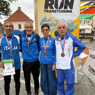 Campionati Europei Master di corsa in montagna e trail 2026: pioggia di medaglie per l'Atletica 3V in Romania Campionati Europei Master di corsa in montagna e trail 2026: pioggia di medaglie per l'Atletica 3V in Romania