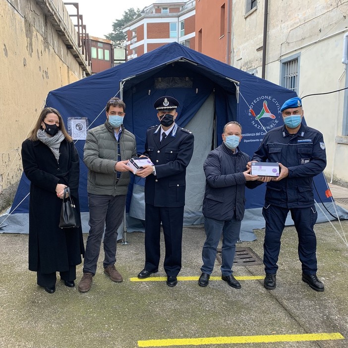 L'azienda Maghetti dona test rapidi anti Covid al carcere di Varese e all'associazione Sanità di Frontiera