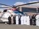 Leonardo: primo volo elicotteristico con carburante sostenibile negli Emirati Arabi e in Medio Oriente effettuato con un AW139
