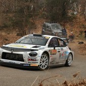 Andrea Crugnola e Andrea Sassi al debutto nazionale al Rally dei Laghi con la nuova Lancia Ypsilon Rally2 (Team FPF)