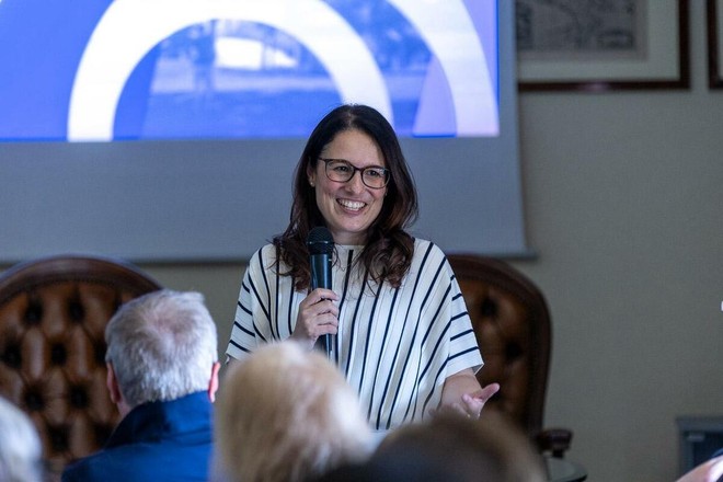 La professoressa Alessia Pisoni