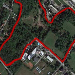 La zona di Beata Giuliana in cui deve sorgere il nuovo ospedale