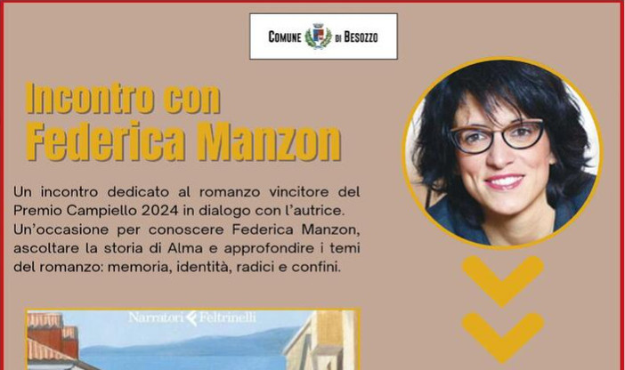 A Besozzo la presentazione del romanzo "Alma"