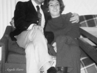 Luciano Porrini con la moglie Anna