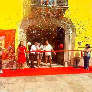 L'inaugurazione del Residence Besano
