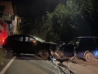 (foto dell'incidente di Brezzo di Bedero tratta da Luinonotizie.it) (foto dell'incidente di Brezzo di Bedero tratta da Luinonotizie.it)