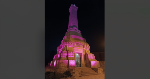 Il Faro di Besozzo in rosa Il Faro di Besozzo in rosa