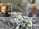 Rifiuti abbandonati in via Baraggioli. Nei riquadri, Matteo Sabba, a sinistra, e Orazio Tallarida, a destra