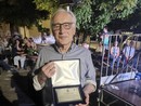 Alvaro Bardello ritira il Fagiolino d'Oro per il Saponificio Varesino