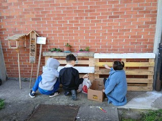 I lavori all'orato verticale della scuola primaria Pascoli di Besozzo I lavori all'orato verticale della scuola primaria Pascoli di Besozzo