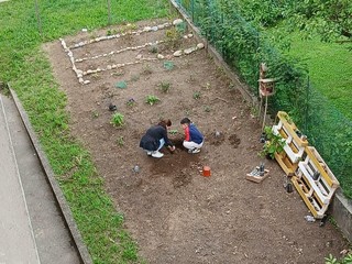 I lavori all'orato verticale della scuola primaria Pascoli di Besozzo I lavori all'orato verticale della scuola primaria Pascoli di Besozzo