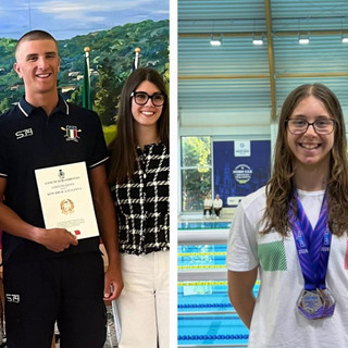 Biandronno celebra lo sport e i suoi campioni: Anna Andreatti e Gregorio Vasconi
