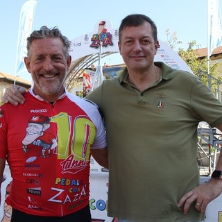 Stefano Zanini e il sindaco di Gorla Maggiore, Pietro Zappamiglio (foto a cura di Roberto Bof) Stefano Zanini e il sindaco di Gorla Maggiore, Pietro Zappamiglio (foto a cura di Roberto Bof)